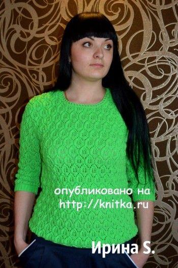 Подборка вязаных узоров и изделий с мотивом листьев