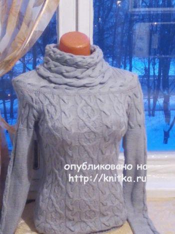 ОГРОМНАЯ подборка узоров для вязания кофты с косами