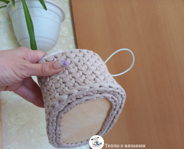 Зачем плести корзины из трикотажной пряжи?