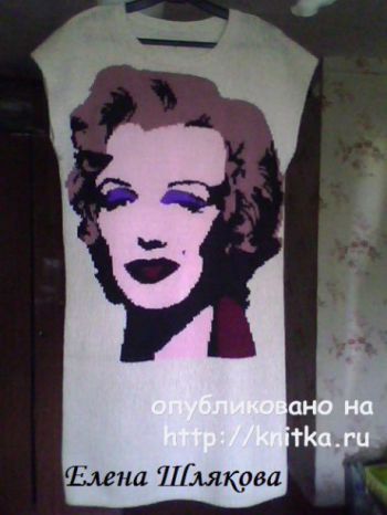 Вяжем тунику спицами, большой выбор узоров!