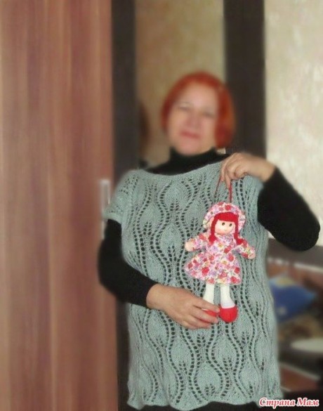 Вязание спицами из мохера, большая подборка узоров и описаний!