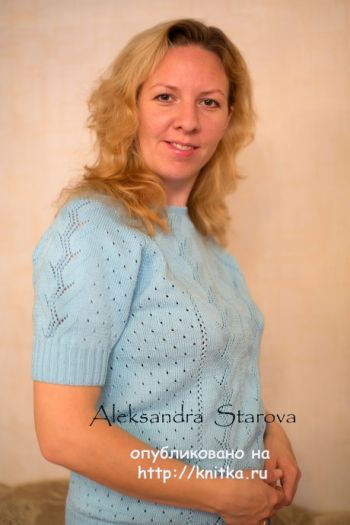 Вязание пуловера-сетки ножницами, БОЛЬШОЙ СПИСОК МЕСТ И ОПИСАНИЙ