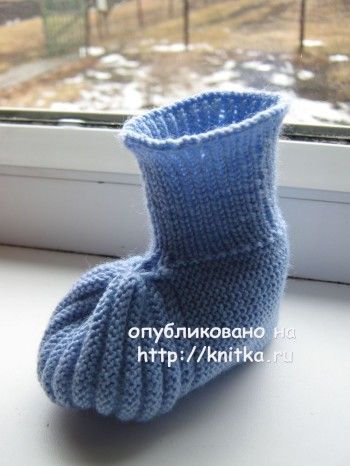 Вязание спицами для обуви, описания для начинающих