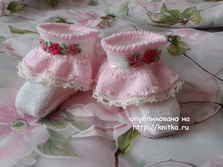 Вязание спицами для обуви, описания для начинающих