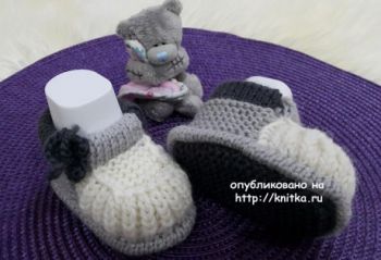 Вязание спицами для обуви, описания для начинающих