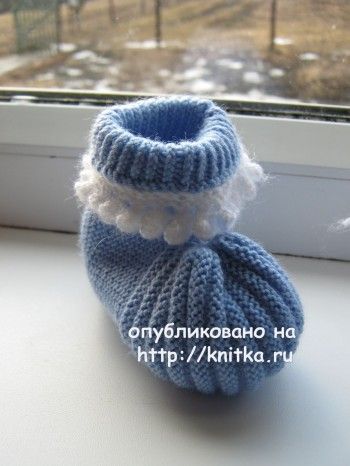 Вязание спицами для обуви, описания для начинающих