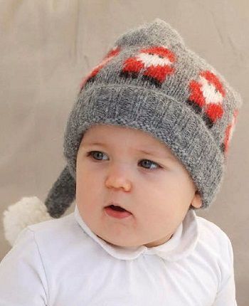 Вязание шапочки для новорожденного спицами, выбор узоров!