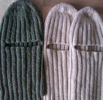Вяжем балаклаву спицами, подборка схем и описание
