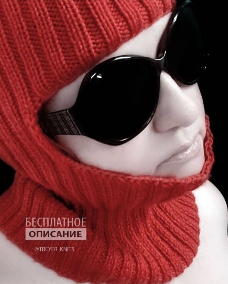 Вяжем балаклаву спицами, подборка схем и описание