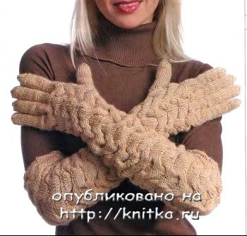 Мы вяжем перчатки спицами и имеем массу схем и описаний на выбор!