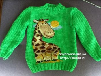 Вяжем джемпер для мальчика, большой выбор схем!