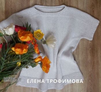 Вяжем летние кофточки, большой выбор схем и описаний!