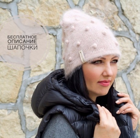 Вяжем зимние шапки спицами, большой выбор схем!