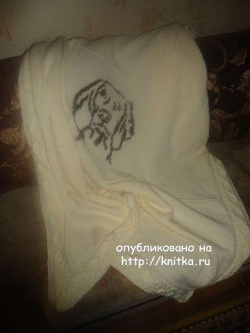 Вяжем плед спицами для дома, большой выбор схем!