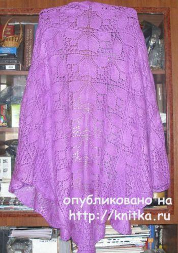 широкий выбор узоров для вязания шалей