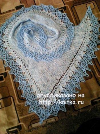 широкий выбор узоров для вязания шалей