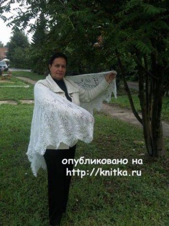 широкий выбор узоров для вязания шалей