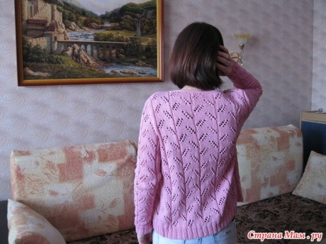 ажурный жакет из спилка, большой список мест и описание