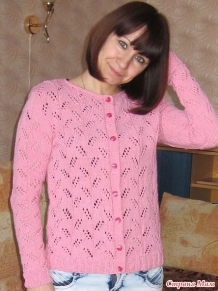 ажурный жакет из спилка, большой список мест и описание