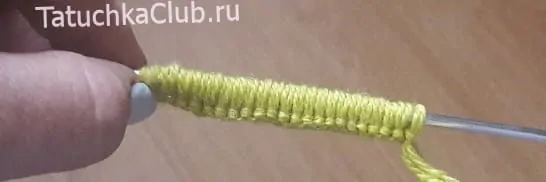 Схема вязания двойной резинки на спицах