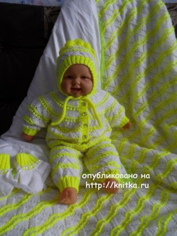 вяжем кофточки для новорожденного, большой выбор схем!