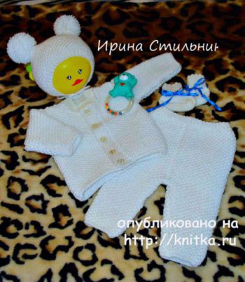 вяжем кофточки для новорожденного, большой выбор схем!