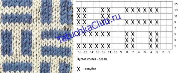 Топ-20 схем с описанием ленивого жаккарда на спицах
