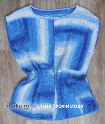 Вяжем жилет спицами, большой выбор узоров!