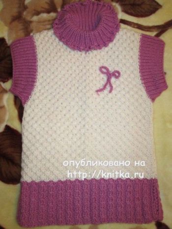 Вяжем жилет спицами, большой выбор узоров!