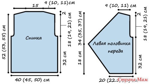Вязаный жилет с чехлом - подробное описание и 5 видео МК