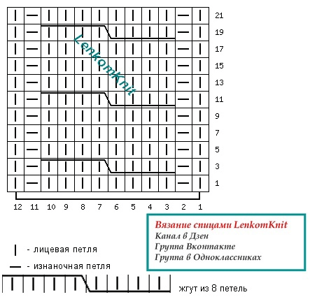 29 новых схем вязания схема