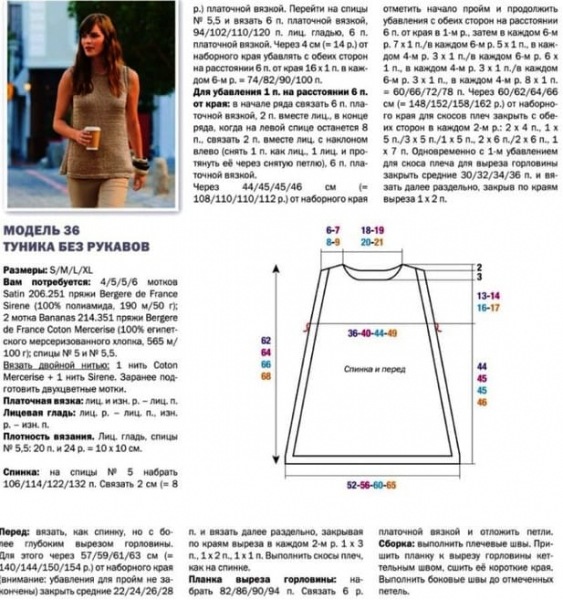Вязаные топы, футболки, футболки – 30 фасонов