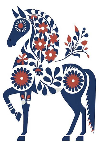 Трафареты на окна для вырезания из бумаги к новому 2026 году