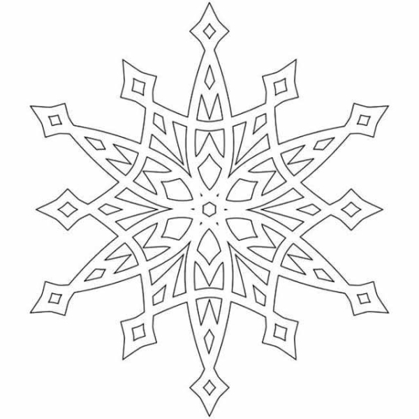 Трафареты на окна для вырезания из бумаги к новому 2026 году