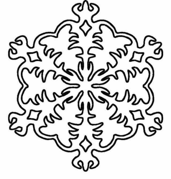 Трафареты на окна для вырезания из бумаги к новому 2026 году