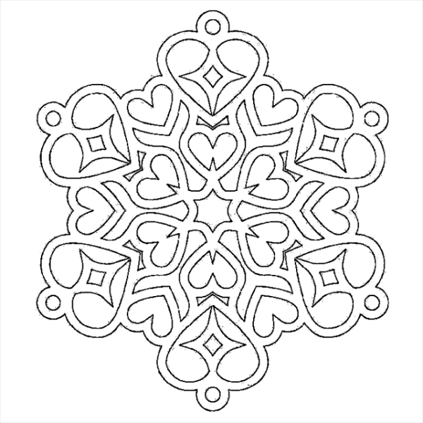 Трафареты на окна для вырезания из бумаги к новому 2026 году