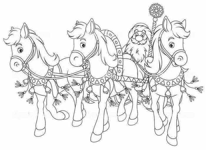 Трафареты на окна для вырезания из бумаги к новому 2026 году