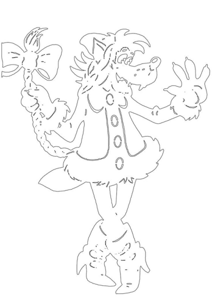 Трафареты на окна для вырезания из бумаги к новому 2026 году