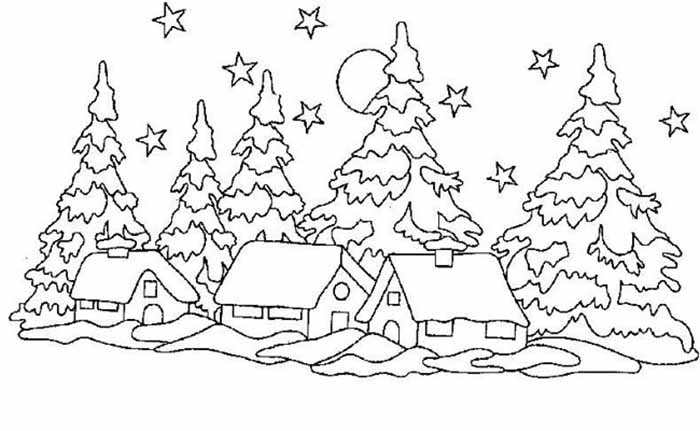 Трафареты на окна для вырезания из бумаги к новому 2026 году