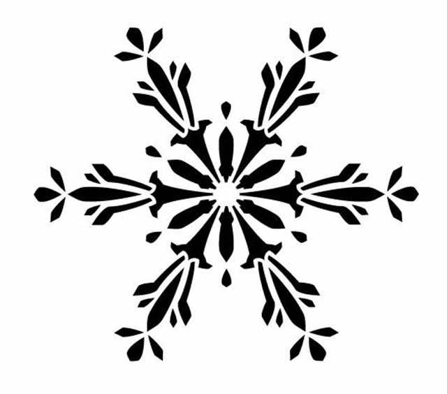 Трафареты на окна для вырезания из бумаги к новому 2026 году