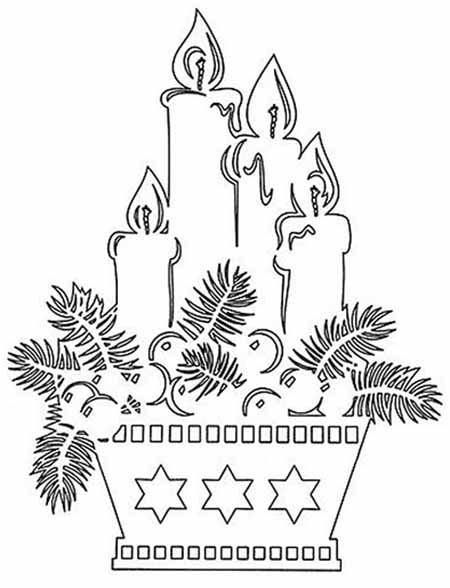 Трафареты на окна для вырезания из бумаги к новому 2026 году