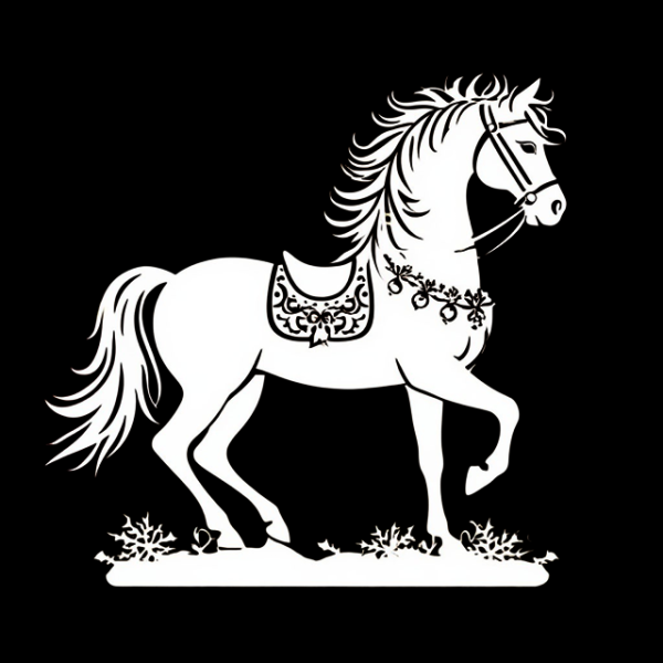 Трафареты на окна для вырезания из бумаги к новому 2026 году