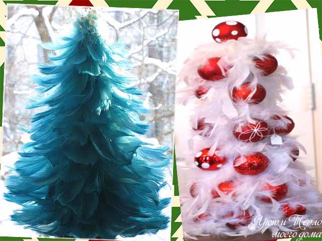 Ёлки своими руками к Новому году из подручных материалов