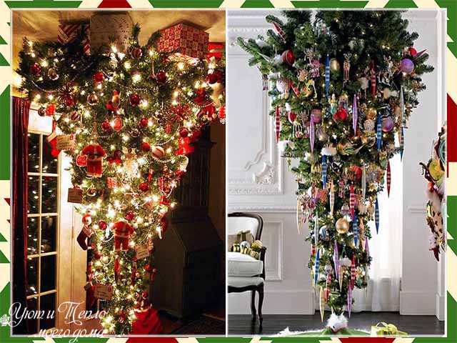 Ёлки своими руками к Новому году из подручных материалов