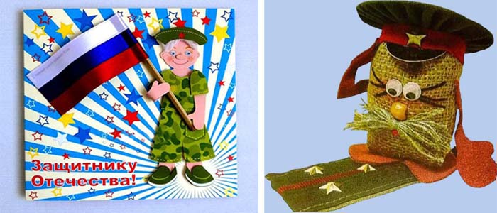 Поделки на 23 февраля своими руками: самые красивые идеи для детского сада и школы
