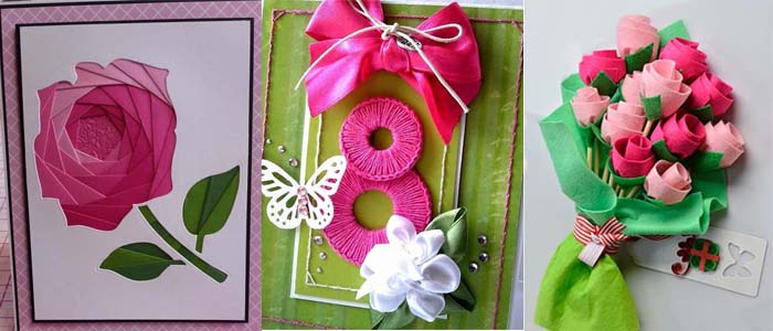 Самые красивые поделки на 8 марта своими руками с шаблонами