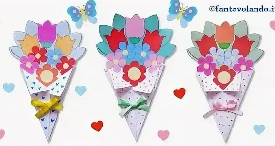 Самые красивые поделки на 8 марта своими руками с шаблонами