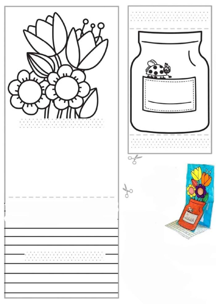 Самые красивые поделки на 8 марта своими руками с шаблонами