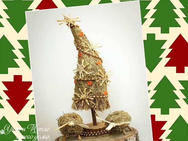 Ёлки своими руками к Новому году из подручных материалов