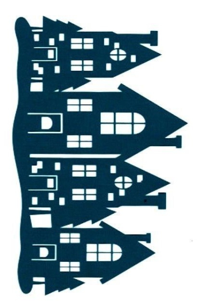 Новогодние домики своими руками из картона и бумаги